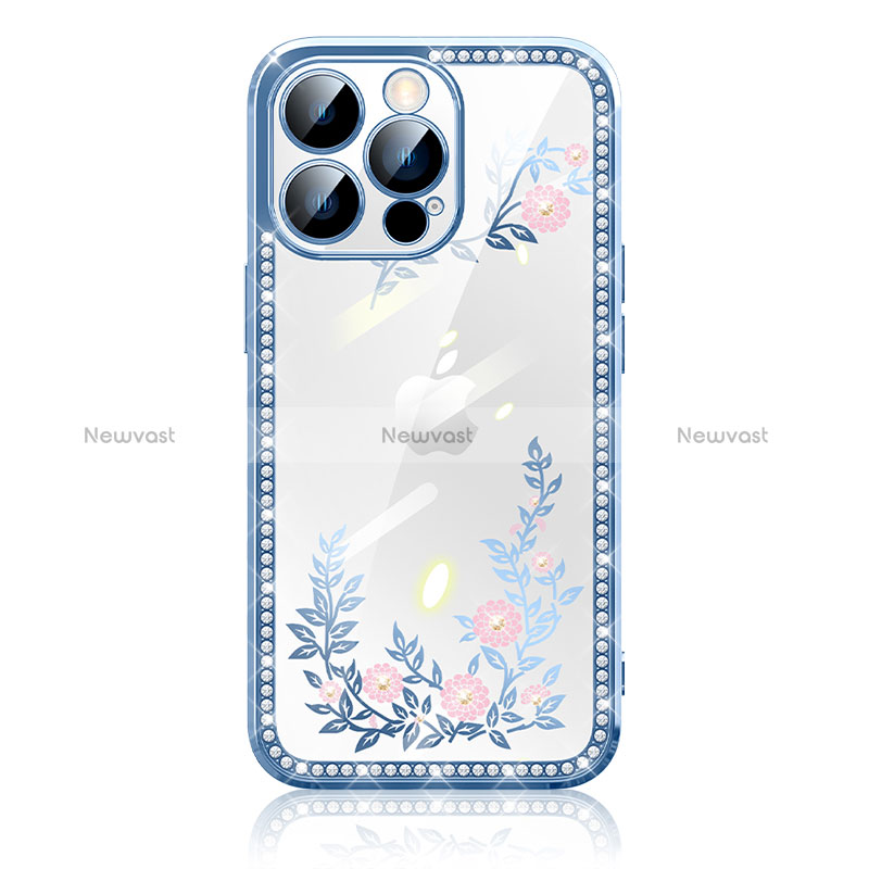 Silicone Candy Rubber TPU Bling-Bling Soft Case Cover AT1 for Apple iPhone 13 Pro Max