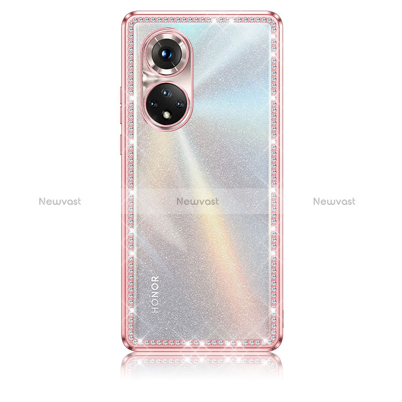 Silicone Candy Rubber TPU Bling-Bling Soft Case Cover AT2 for Huawei Honor 50 5G