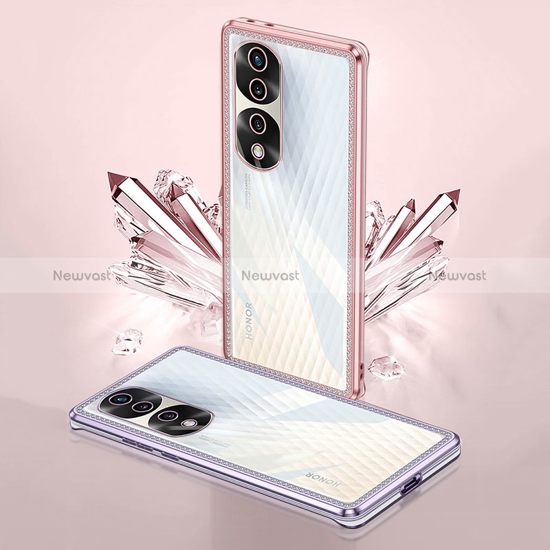 Silicone Candy Rubber TPU Bling-Bling Soft Case Cover AT2 for Huawei Honor 70 Pro 5G