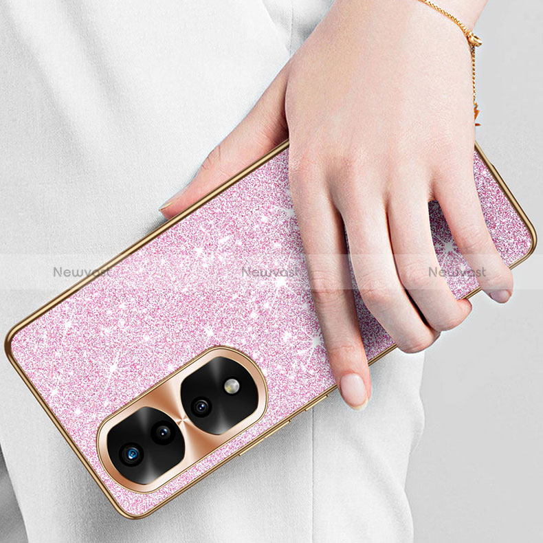 Silicone Candy Rubber TPU Bling-Bling Soft Case Cover GS1 for Huawei Honor 70 Pro 5G