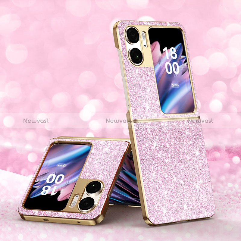 Silicone Candy Rubber TPU Bling-Bling Soft Case Cover GS1 for Oppo Find N2 Flip 5G