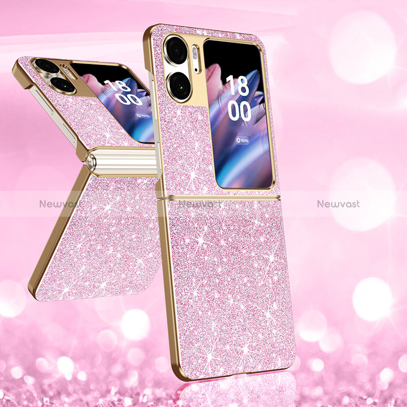 Silicone Candy Rubber TPU Bling-Bling Soft Case Cover GS1 for Oppo Find N2 Flip 5G