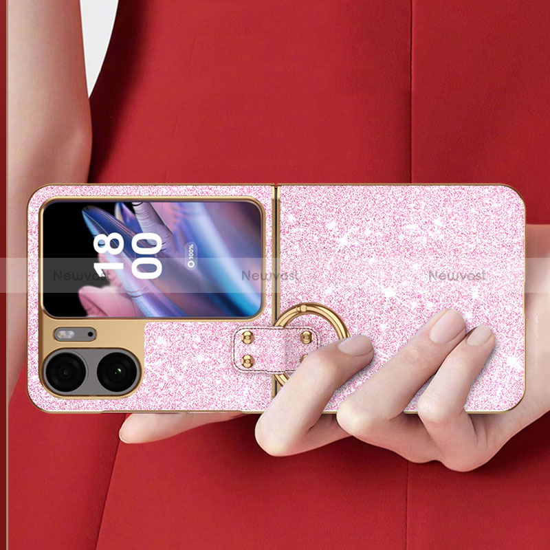 Silicone Candy Rubber TPU Bling-Bling Soft Case Cover GS2 for Oppo Find N2 Flip 5G