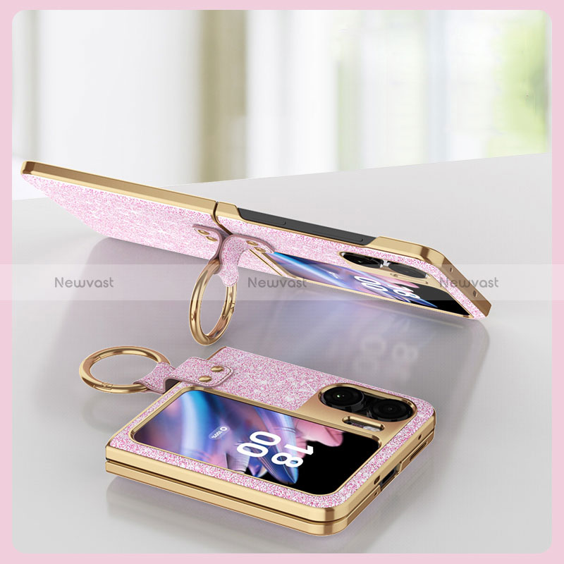 Silicone Candy Rubber TPU Bling-Bling Soft Case Cover GS2 for Oppo Find N2 Flip 5G