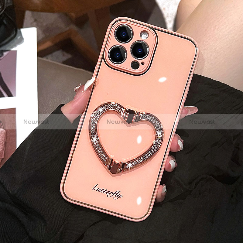 Silicone Candy Rubber TPU Bling-Bling Soft Case Cover JL1 for Apple iPhone 14 Pro Max