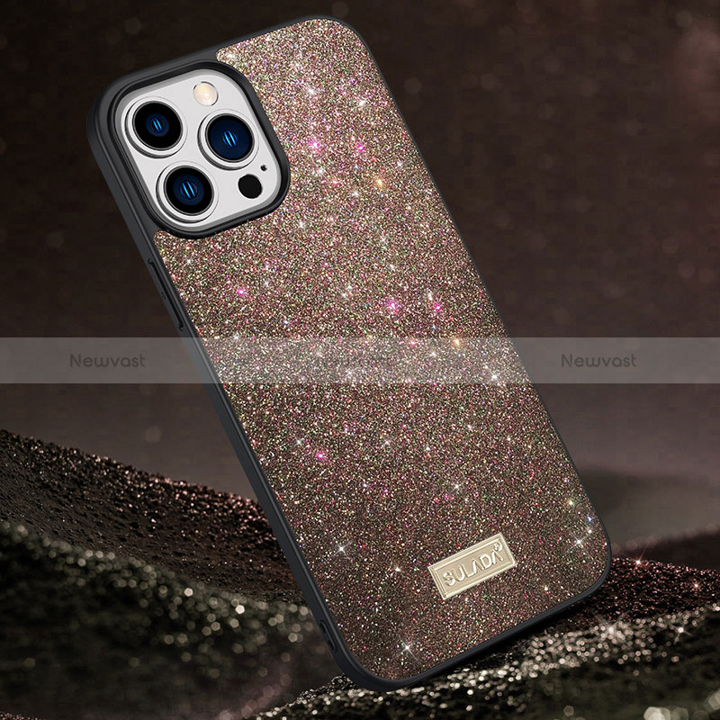 Silicone Candy Rubber TPU Bling-Bling Soft Case Cover LD1 for Apple iPhone 14 Pro