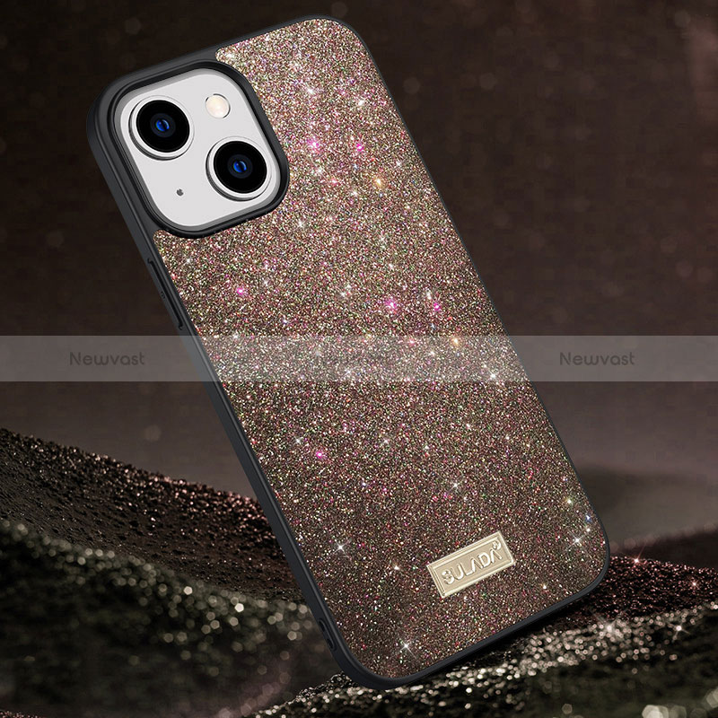 Silicone Candy Rubber TPU Bling-Bling Soft Case Cover LD1 for Apple iPhone 15 Plus