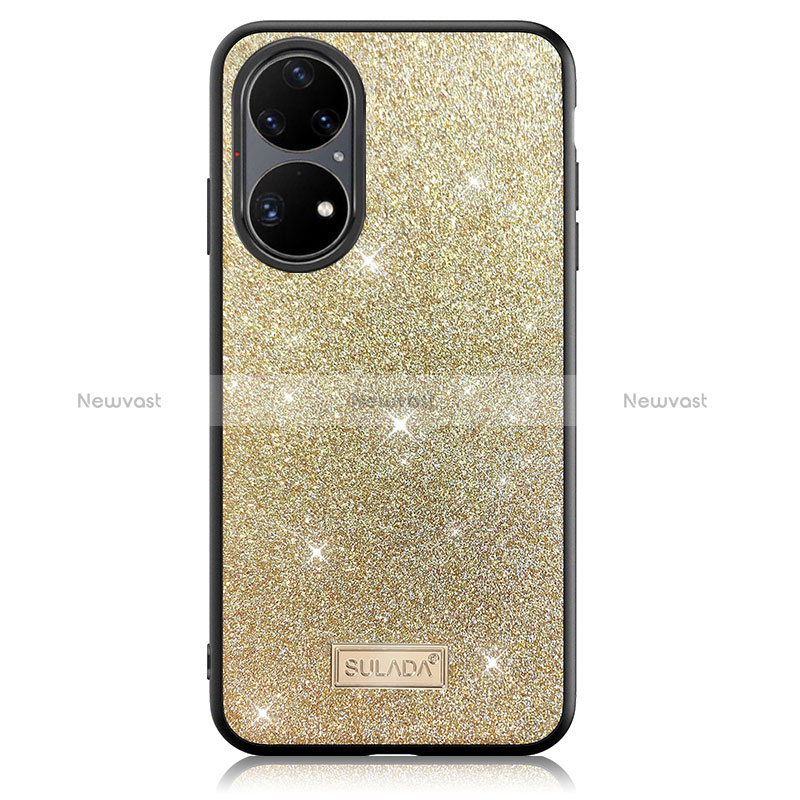 Silicone Candy Rubber TPU Bling-Bling Soft Case Cover LD1 for Huawei P50 Pro