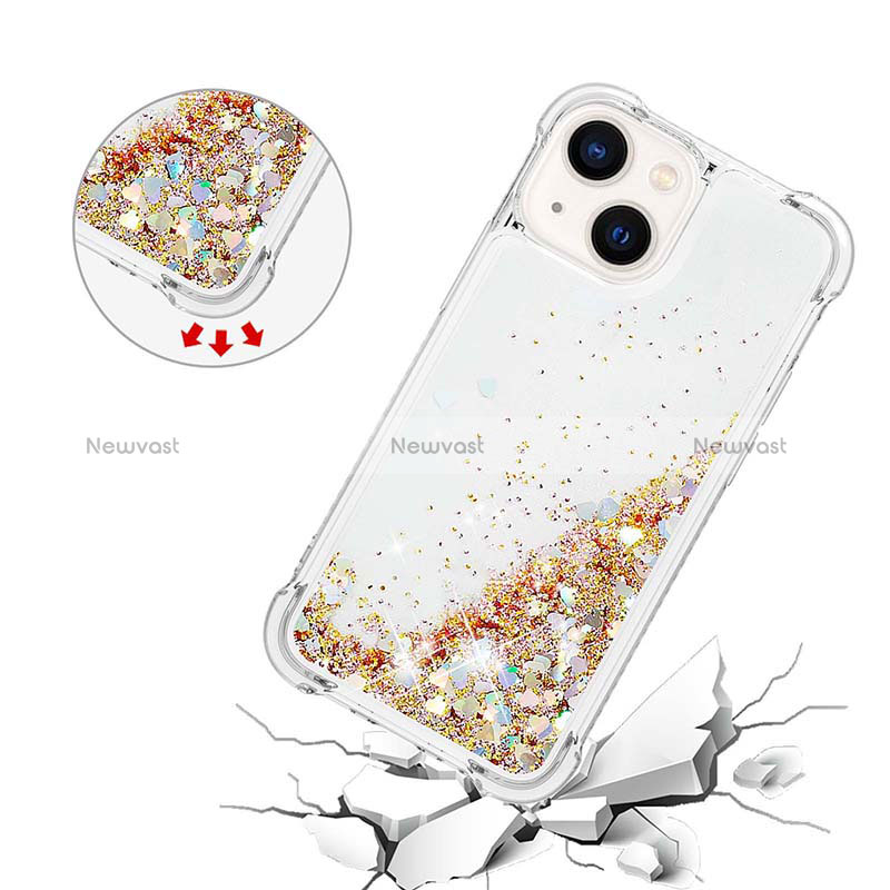 Silicone Candy Rubber TPU Bling-Bling Soft Case Cover S01 for Apple iPhone 13