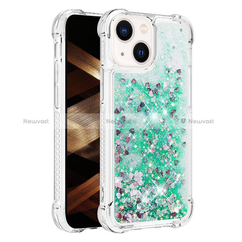 Silicone Candy Rubber TPU Bling-Bling Soft Case Cover S01 for Apple iPhone 13