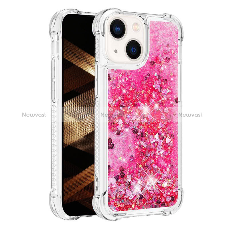 Silicone Candy Rubber TPU Bling-Bling Soft Case Cover S01 for Apple iPhone 14