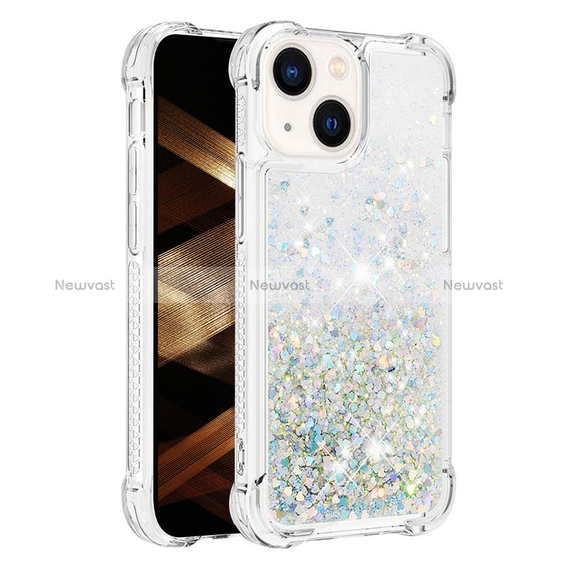 Silicone Candy Rubber TPU Bling-Bling Soft Case Cover S01 for Apple iPhone 14