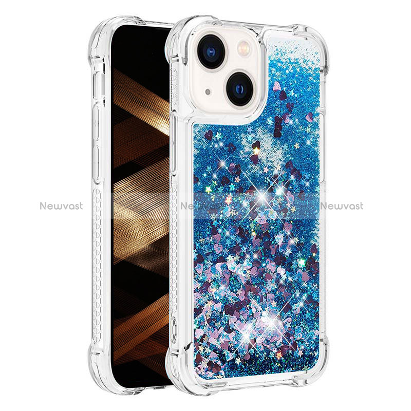 Silicone Candy Rubber TPU Bling-Bling Soft Case Cover S01 for Apple iPhone 15