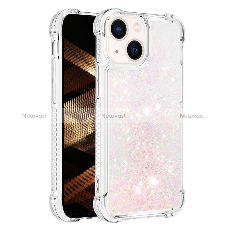 Silicone Candy Rubber TPU Bling-Bling Soft Case Cover S01 for Apple iPhone 15