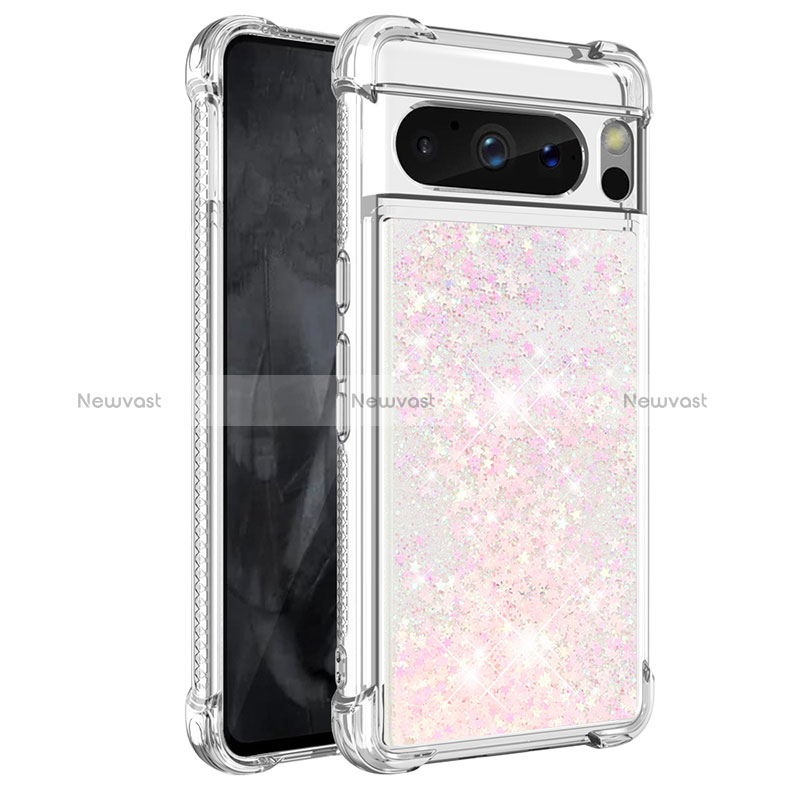 Silicone Candy Rubber TPU Bling-Bling Soft Case Cover S01 for Google Pixel 8 Pro 5G