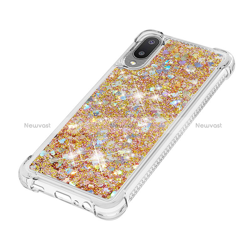 Silicone Candy Rubber TPU Bling-Bling Soft Case Cover S01 for Samsung Galaxy A02