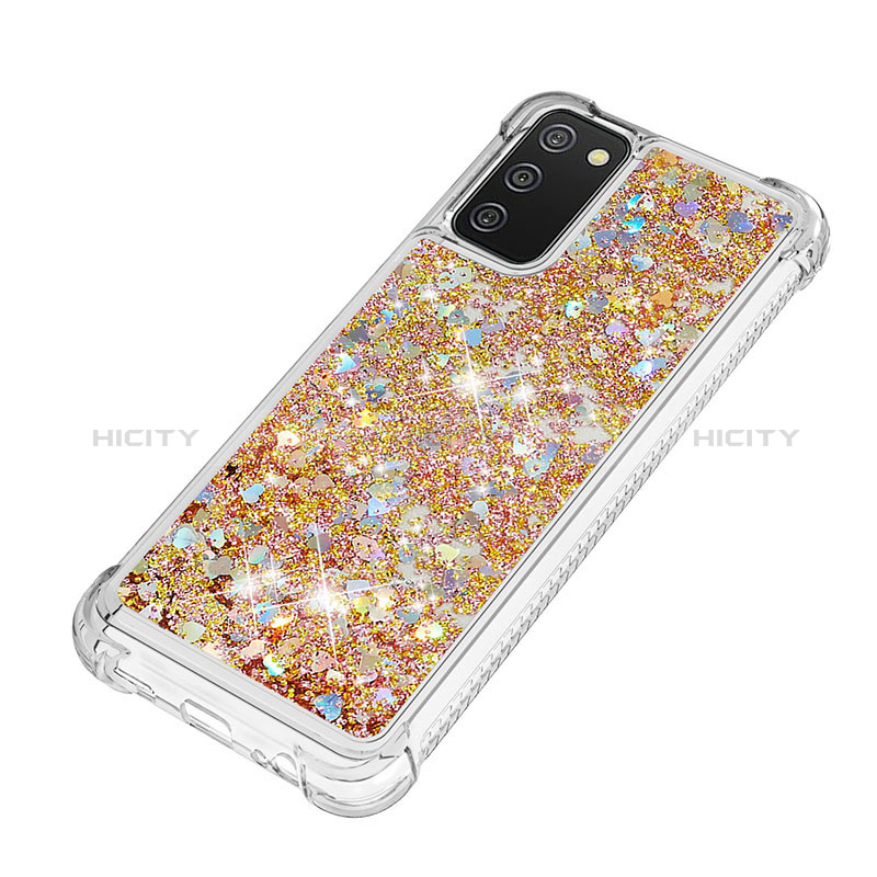 Silicone Candy Rubber TPU Bling-Bling Soft Case Cover S01 for Samsung Galaxy A03s