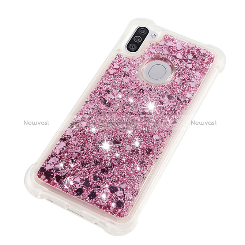 Silicone Candy Rubber TPU Bling-Bling Soft Case Cover S01 for Samsung Galaxy A11