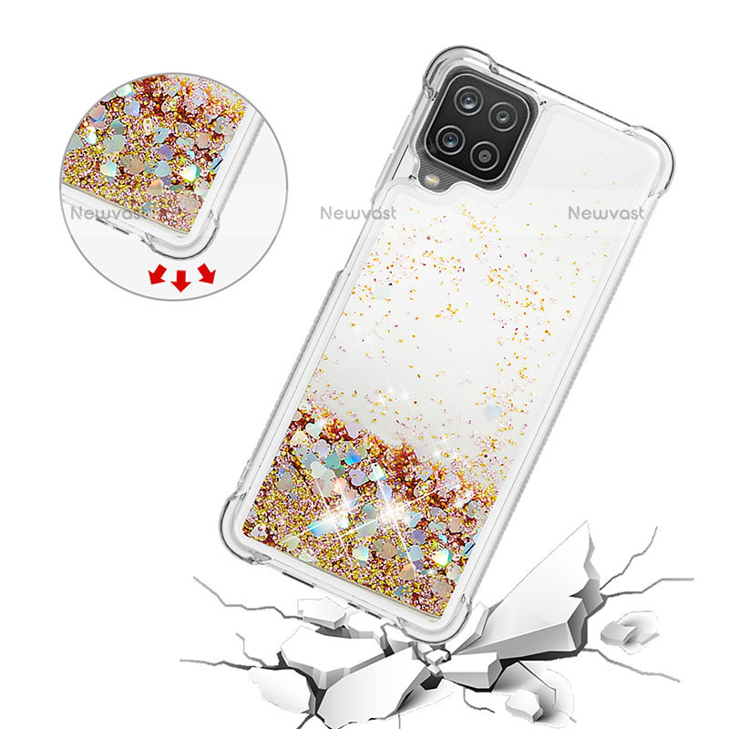 Silicone Candy Rubber TPU Bling-Bling Soft Case Cover S01 for Samsung Galaxy A12
