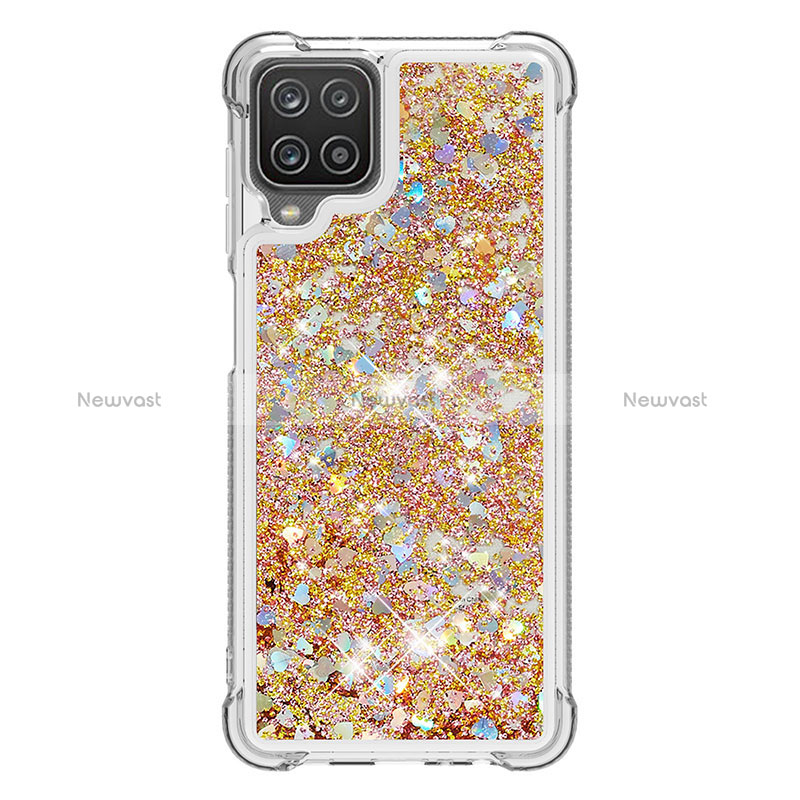 Silicone Candy Rubber TPU Bling-Bling Soft Case Cover S01 for Samsung Galaxy A12 Nacho