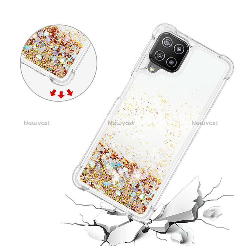 Silicone Candy Rubber TPU Bling-Bling Soft Case Cover S01 for Samsung Galaxy A22 4G