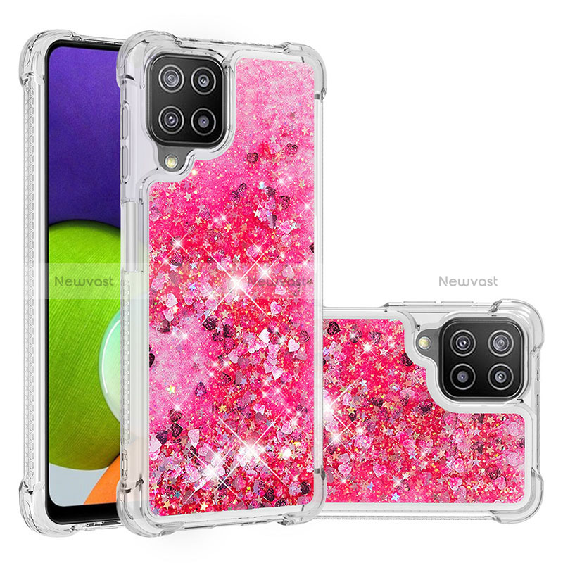 Silicone Candy Rubber TPU Bling-Bling Soft Case Cover S01 for Samsung Galaxy A22 4G