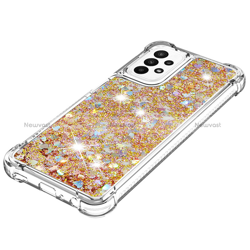 Silicone Candy Rubber TPU Bling-Bling Soft Case Cover S01 for Samsung Galaxy A23 4G