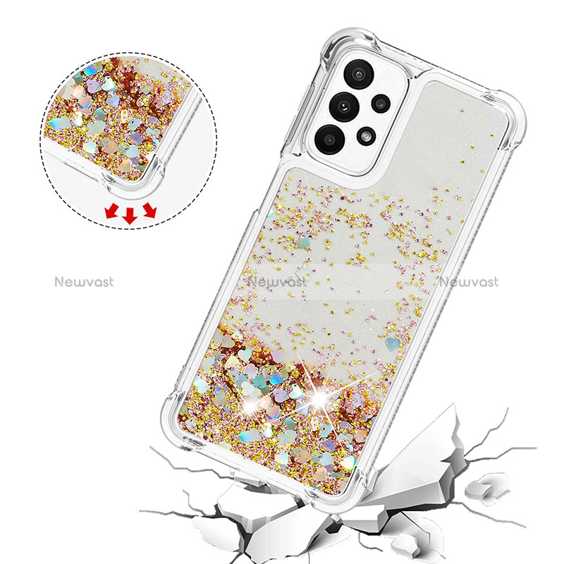 Silicone Candy Rubber TPU Bling-Bling Soft Case Cover S01 for Samsung Galaxy A23 4G