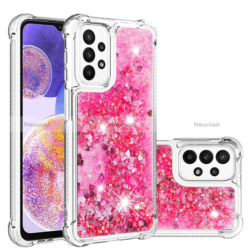 Silicone Candy Rubber TPU Bling-Bling Soft Case Cover S01 for Samsung Galaxy A23 4G