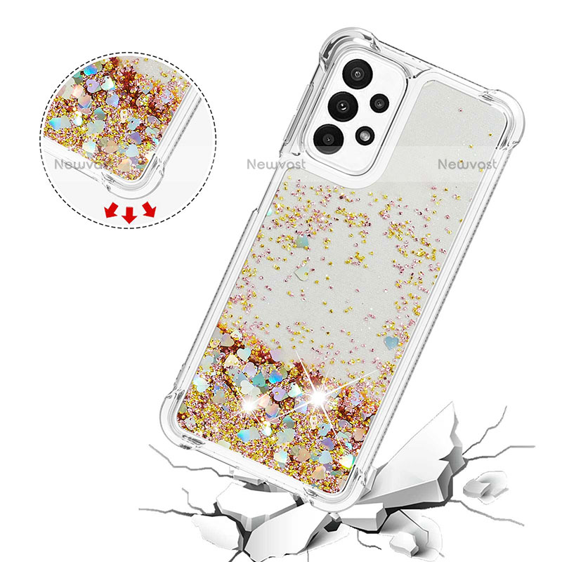 Silicone Candy Rubber TPU Bling-Bling Soft Case Cover S01 for Samsung Galaxy A23 5G