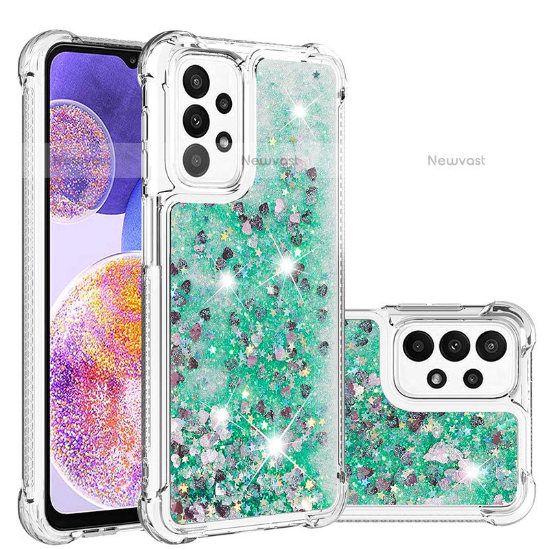 Silicone Candy Rubber TPU Bling-Bling Soft Case Cover S01 for Samsung Galaxy A23 5G