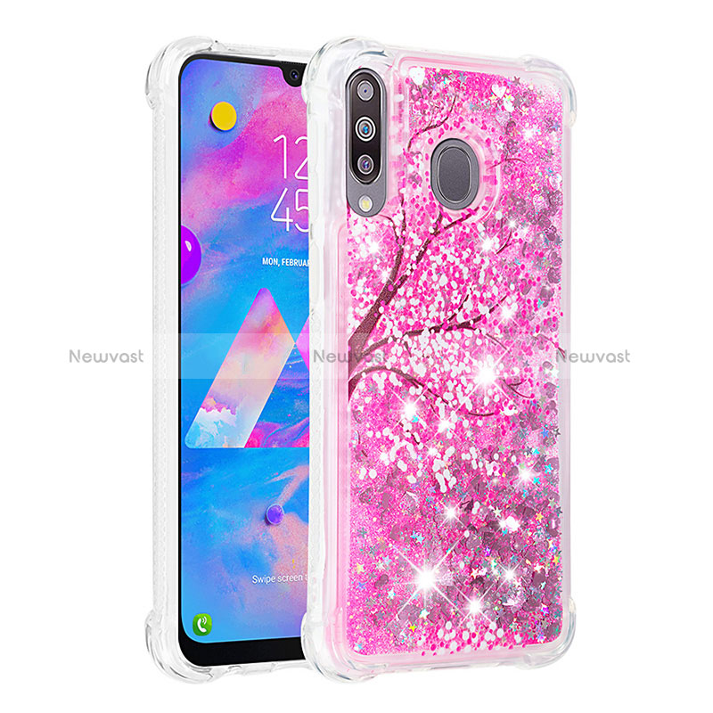 Silicone Candy Rubber TPU Bling-Bling Soft Case Cover S01 for Samsung Galaxy A40s