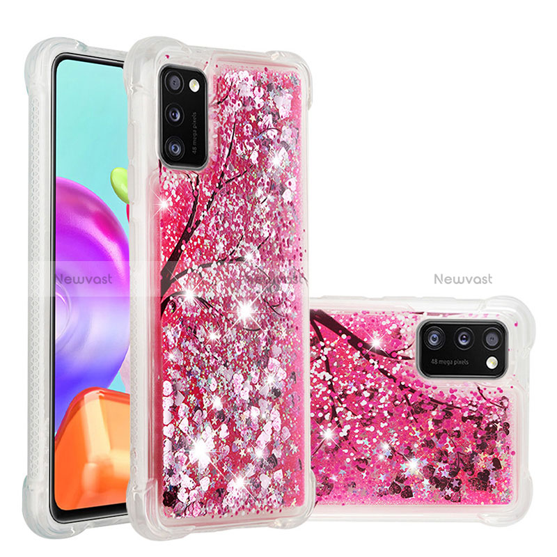 Silicone Candy Rubber TPU Bling-Bling Soft Case Cover S01 for Samsung Galaxy A41