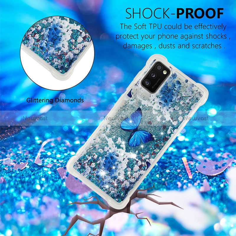 Silicone Candy Rubber TPU Bling-Bling Soft Case Cover S01 for Samsung Galaxy A41