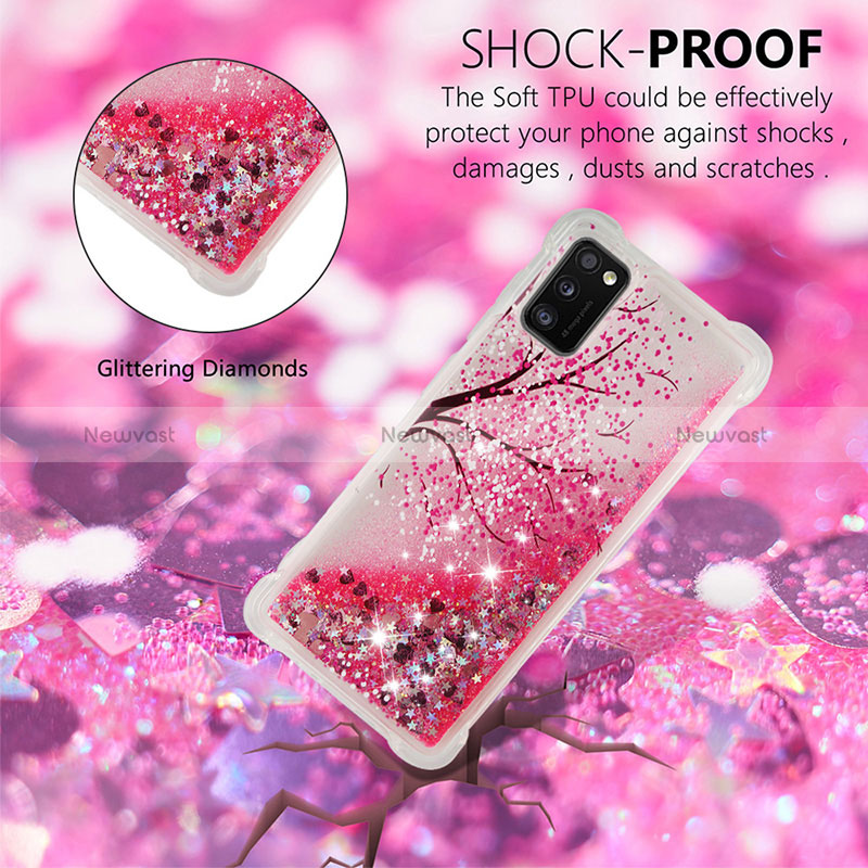 Silicone Candy Rubber TPU Bling-Bling Soft Case Cover S01 for Samsung Galaxy A41