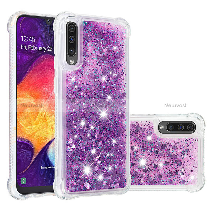 Silicone Candy Rubber TPU Bling-Bling Soft Case Cover S01 for Samsung Galaxy A50