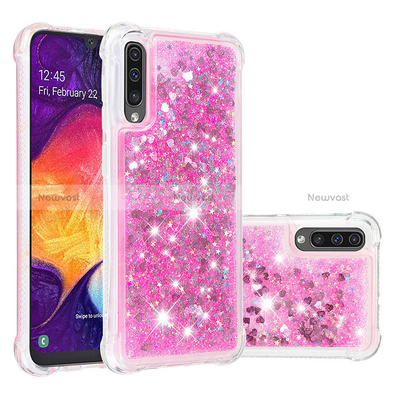 Silicone Candy Rubber TPU Bling-Bling Soft Case Cover S01 for Samsung Galaxy A50S