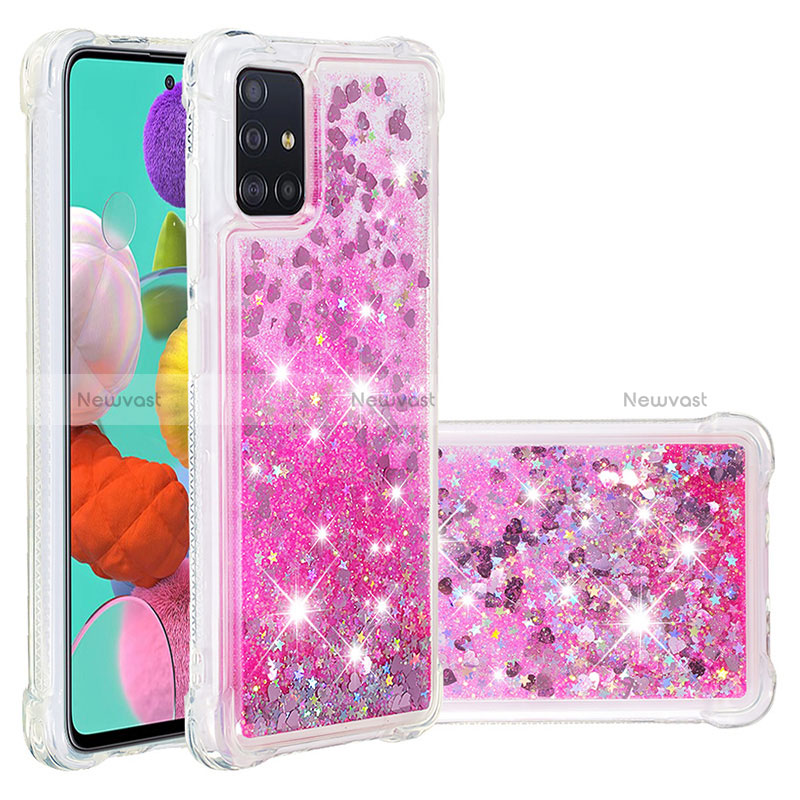 Silicone Candy Rubber TPU Bling-Bling Soft Case Cover S01 for Samsung Galaxy A51 5G