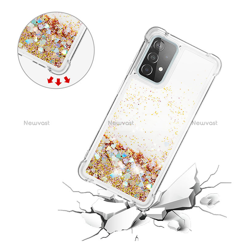 Silicone Candy Rubber TPU Bling-Bling Soft Case Cover S01 for Samsung Galaxy A52 4G