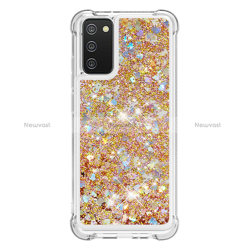 Silicone Candy Rubber TPU Bling-Bling Soft Case Cover S01 for Samsung Galaxy F02S SM-E025F