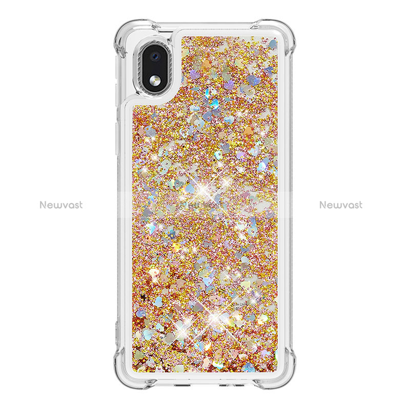 Silicone Candy Rubber TPU Bling-Bling Soft Case Cover S01 for Samsung Galaxy M01 Core