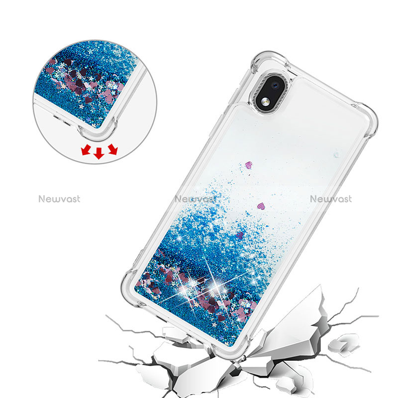 Silicone Candy Rubber TPU Bling-Bling Soft Case Cover S01 for Samsung Galaxy M01 Core