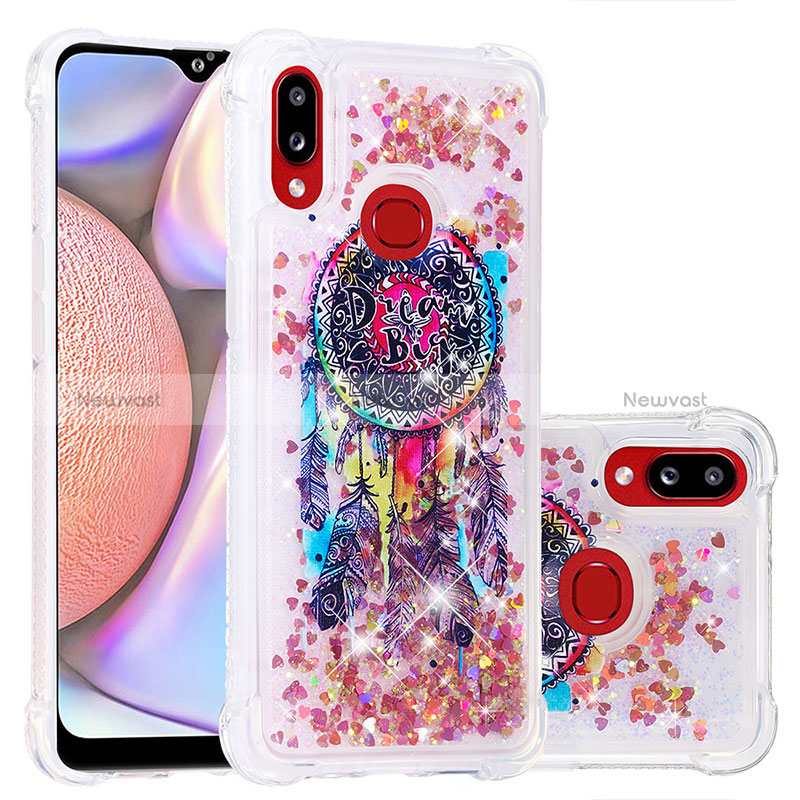 Silicone Candy Rubber TPU Bling-Bling Soft Case Cover S01 for Samsung Galaxy M01s