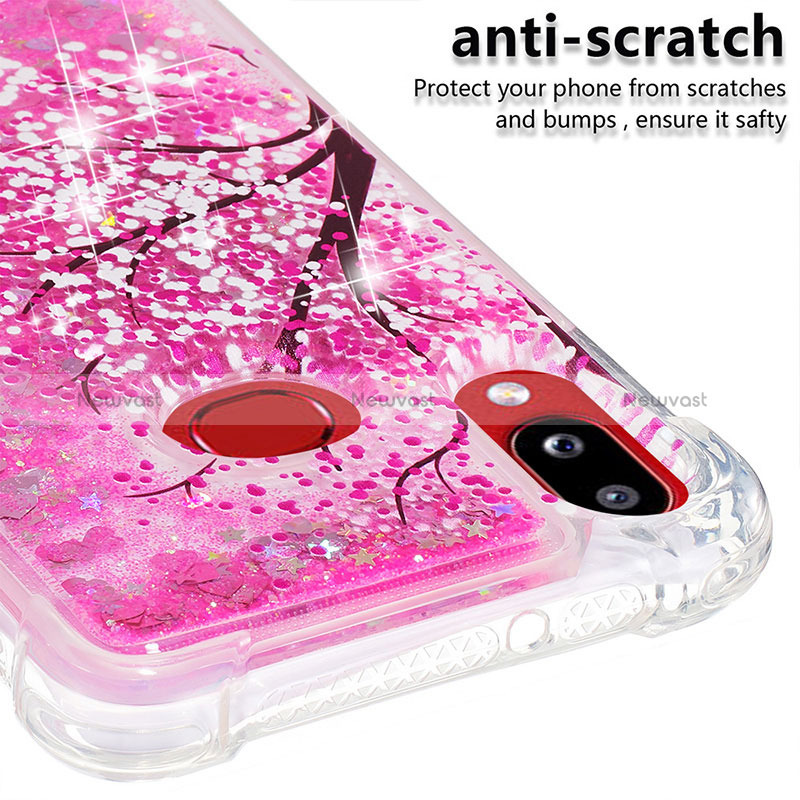 Silicone Candy Rubber TPU Bling-Bling Soft Case Cover S01 for Samsung Galaxy M01s