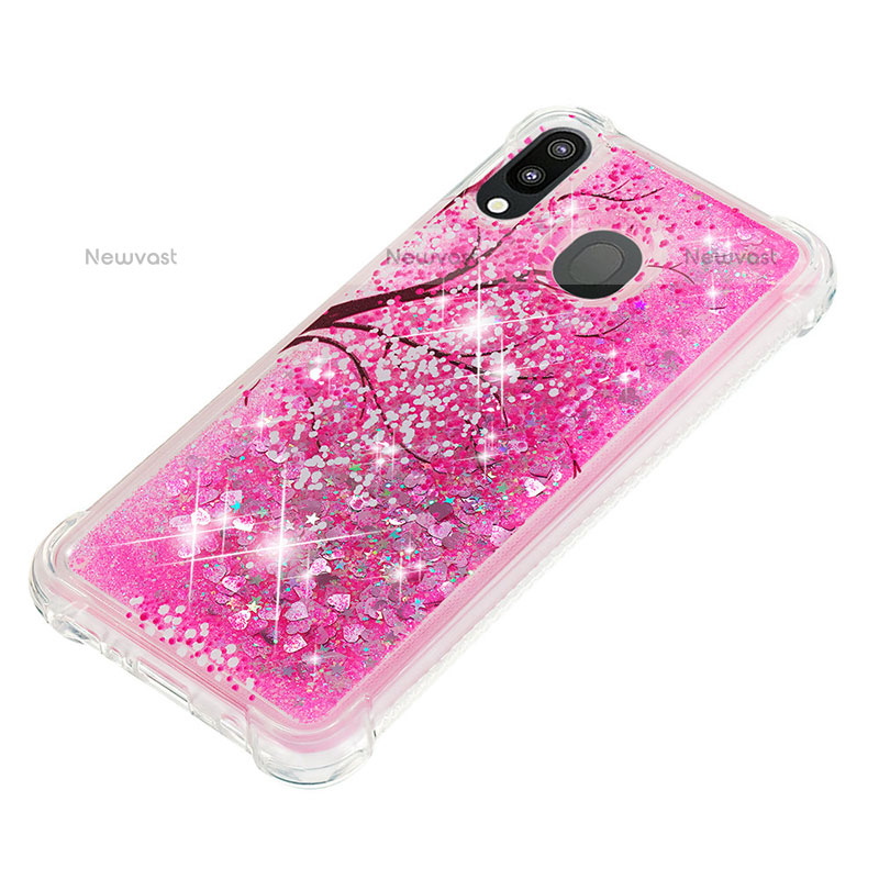 Silicone Candy Rubber TPU Bling-Bling Soft Case Cover S01 for Samsung Galaxy M20