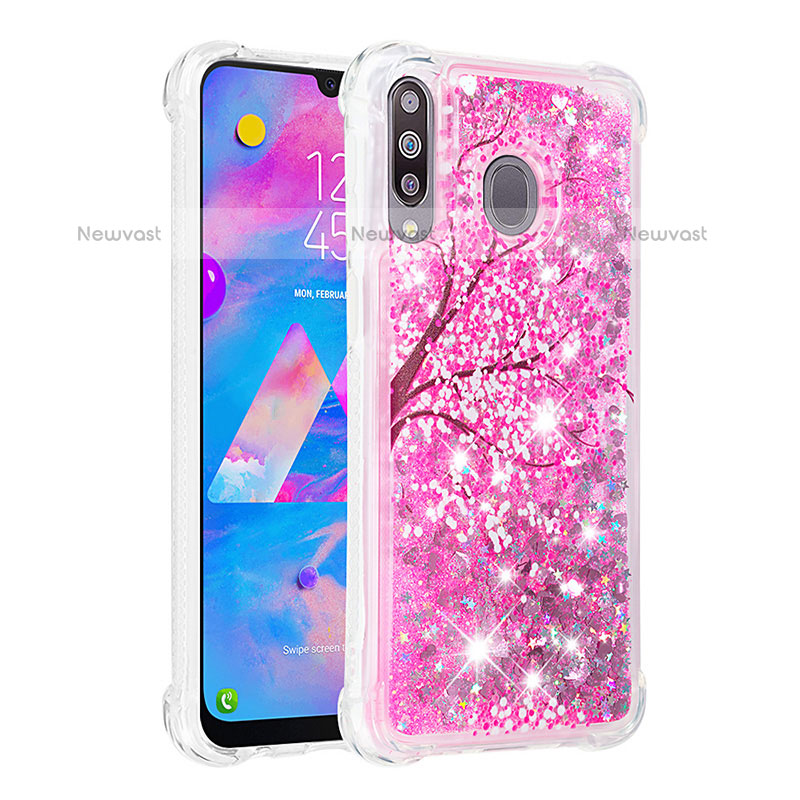 Silicone Candy Rubber TPU Bling-Bling Soft Case Cover S01 for Samsung Galaxy M30