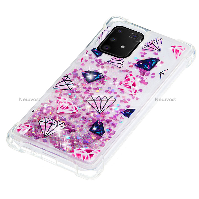 Silicone Candy Rubber TPU Bling-Bling Soft Case Cover S01 for Samsung Galaxy M80S