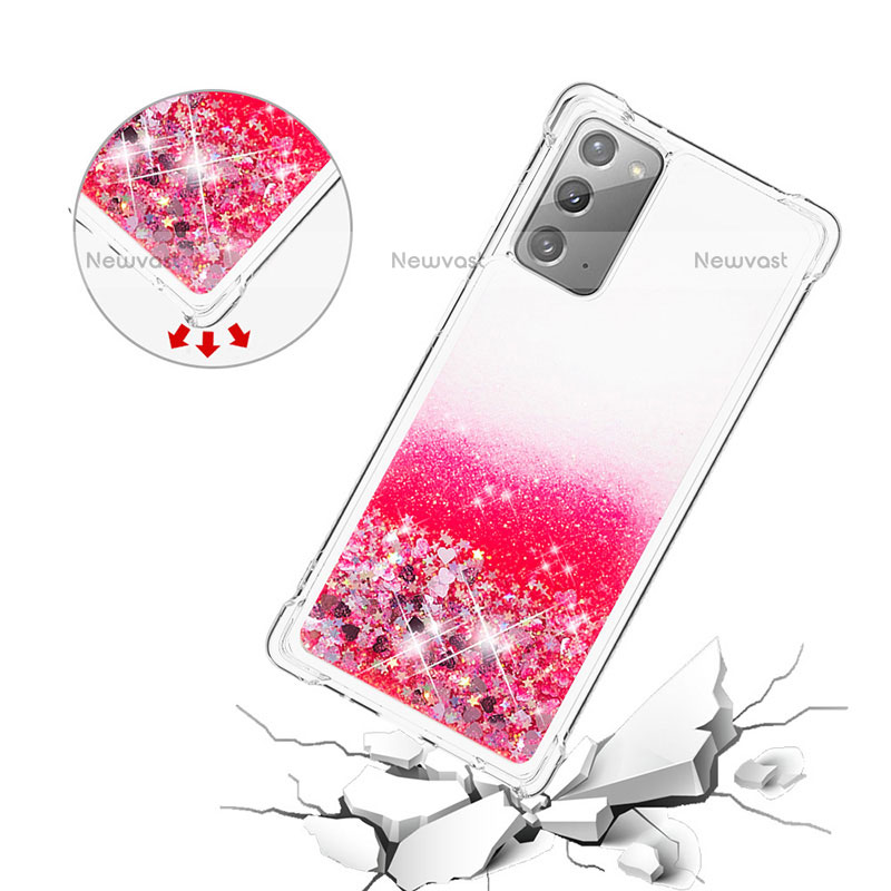 Silicone Candy Rubber TPU Bling-Bling Soft Case Cover S01 for Samsung Galaxy Note 20 5G