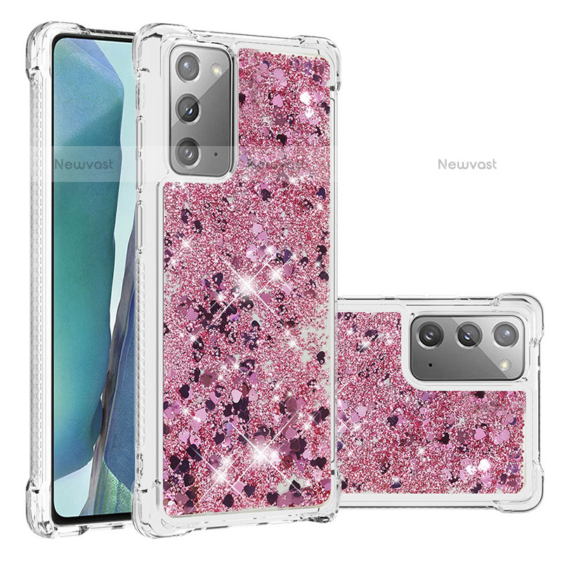 Silicone Candy Rubber TPU Bling-Bling Soft Case Cover S01 for Samsung Galaxy Note 20 5G