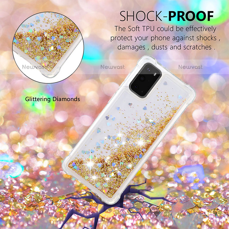 Silicone Candy Rubber TPU Bling-Bling Soft Case Cover S01 for Samsung Galaxy S20 5G